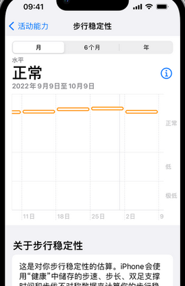 阜阳iPhone手机维修如何在iPhone开启'步行稳定性通知'