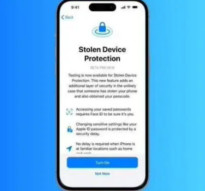 阜阳苹果授权维修店分享被盗设备保护功能开启方法 