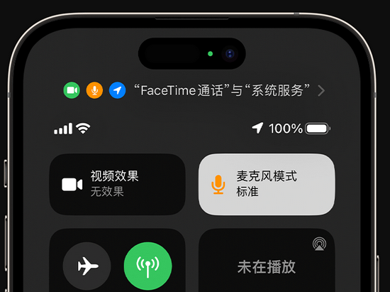 阜阳苹果授权维修网点分享iPhone在通话时让你的声音更清晰 