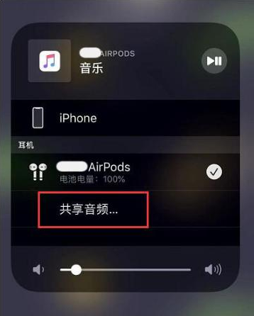 阜阳苹果14音频维修点分享iPhone14音频共享设置方法 