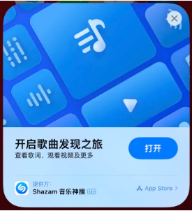 阜阳苹果14维修站分享iPhone14音乐识别功能使用方法 