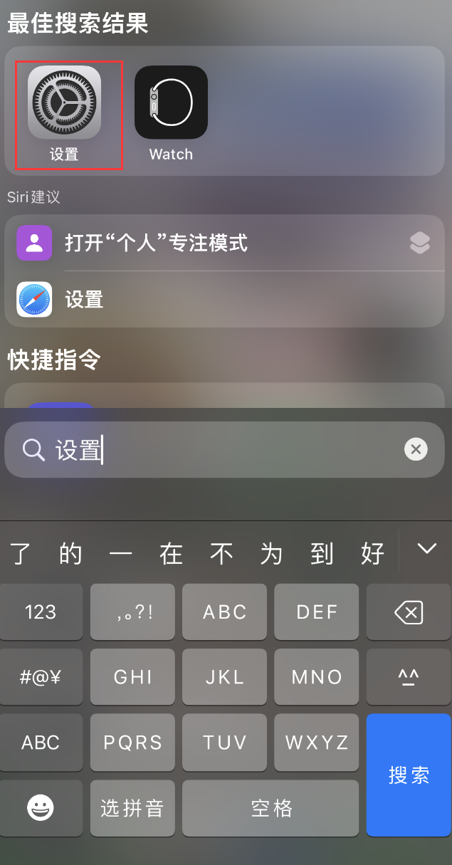 阜阳苹果手机维修分享：iPhone 找不到“设置”或“App Store”怎么办？ 