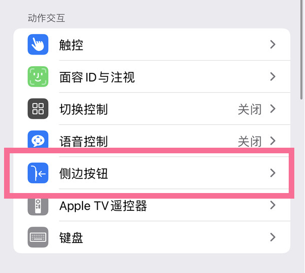 阜阳苹果14维修店分享iPhone14 Plus侧键双击下载功能关闭方法 